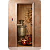Дверь для сауны DoorWood (Дорвуд) 70x210 Фотопечать A076 правая, коробка ольха