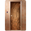 Дверь для сауны DoorWood (Дорвуд) 70x190 Классика Фотопечать A052, левая, коробка хвоя
