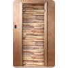 Дверь для сауны DoorWood (Дорвуд) 70x190 Классика Фотопечать A053, правая, коробка хвоя