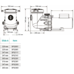     Hayward Tristar SP32161 (220V, 1.5 HP)