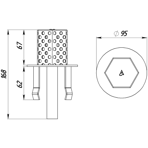       DN 75 (AISI 316L)