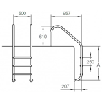     Flexinox OVERFLOW AISI-304 3 