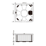    Kingston JCS - 09 S 22022097   6459 White,  P - 05 Teak