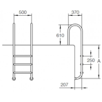     Flexinox MURO/WALL AISI-304 3 , 87132031N