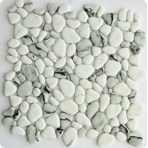    ORRO mosaic GLASS GRAY ROCK