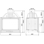     NORDflam La Braise 700 14 