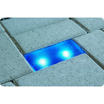    Beckstone Style 15x7x6 Blau,  (0,4W/12V/DC)