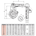    Coraplax WAFER TYPE DN 250,   250, EPDM